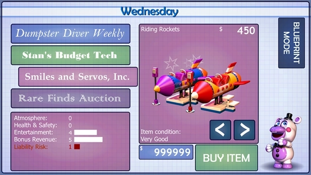 玩具熊午夜后宮6安卓版圖3