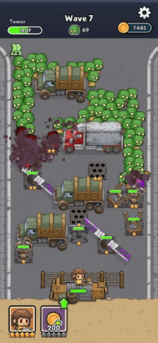 尸潮堡垒免广告版图1