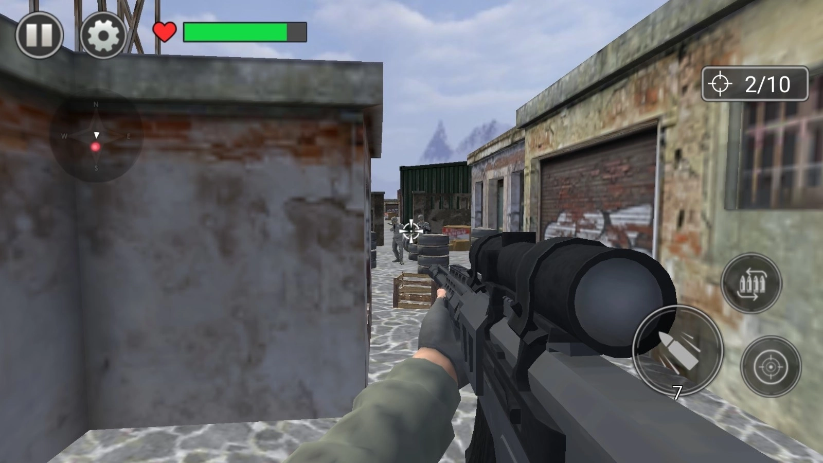 真实枪械战场模拟