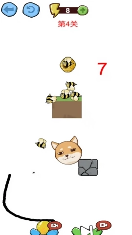 蜜蜂狗画线逃脱(1)