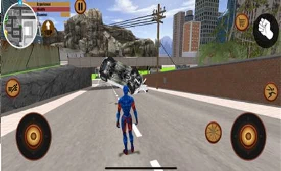 火柴人蜘蛛飞行英雄