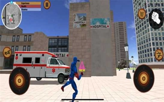 火柴人蜘蛛飞行英雄