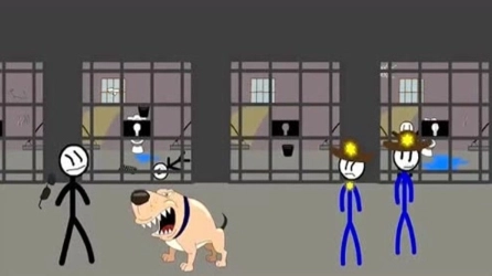 火柴人沙雕逃亡