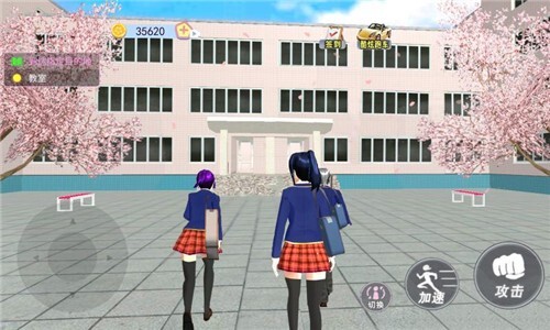 青春校园樱花物语图1