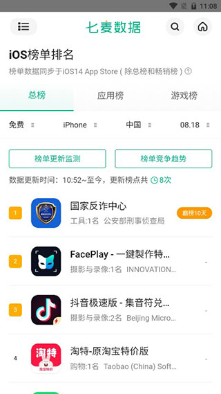 七麦数据app图3