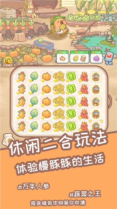 慢豚豚的生活游戏无广告版(1)