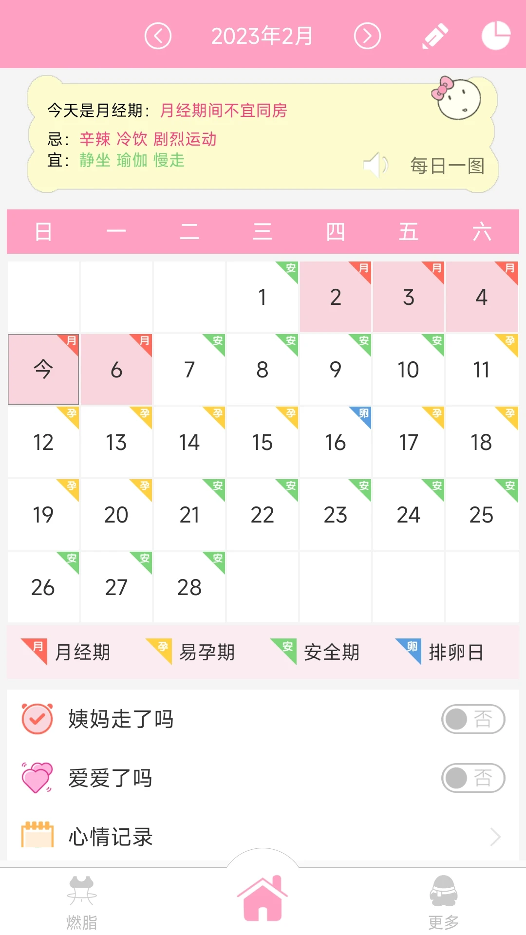 月经期安全期管家免费原版图4