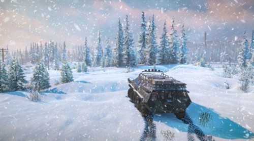 雪地奔驰图2