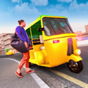 城市三轮车驾驶游戏(New Tuk Tuk Auto Rickshaw)