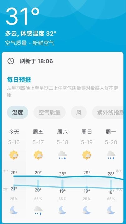 安心天气提醒手机版图1