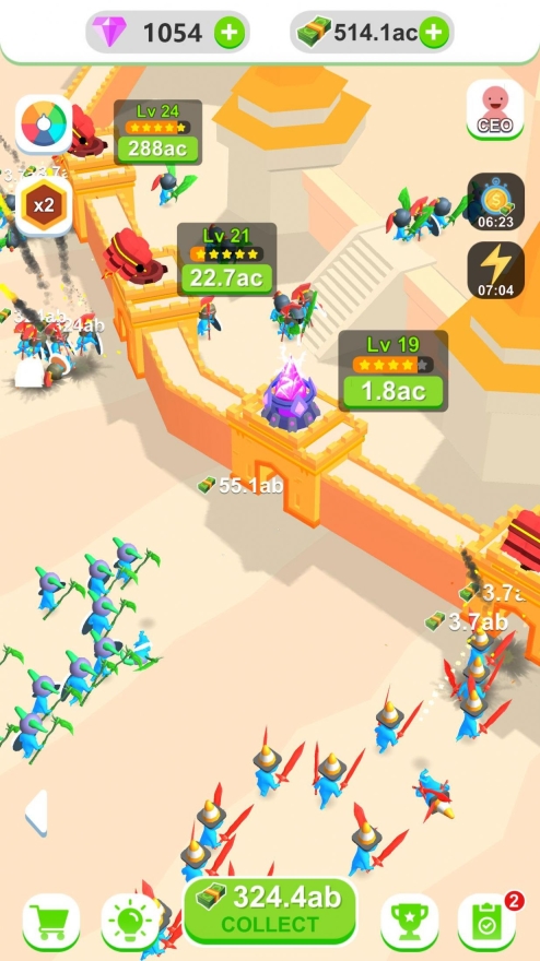 空闲城堡塔防正版截图4