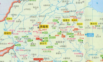 山东省电子地图(1)