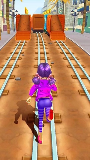 地铁女孩跑酷图1