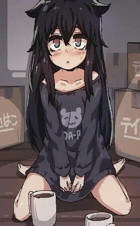在阴暗的房间中和独孤的女孩子的物语手游图2