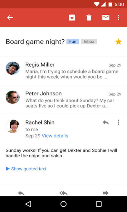 Gmail邮箱App图2