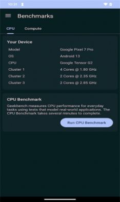 Geekbench 6安卓手机版图1