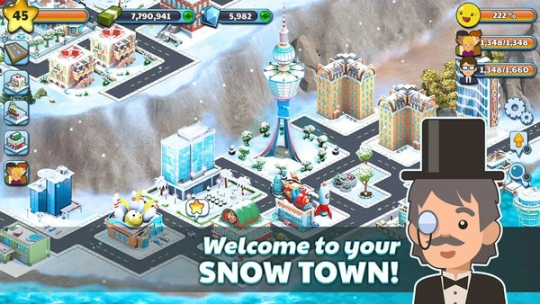 冰雪村庄图1
