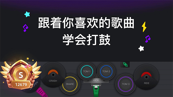 小叶子架子鼓图1