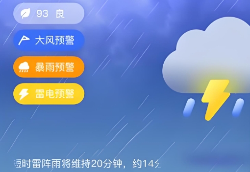 最新天气预报软件推荐