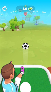 足球扣杀图1