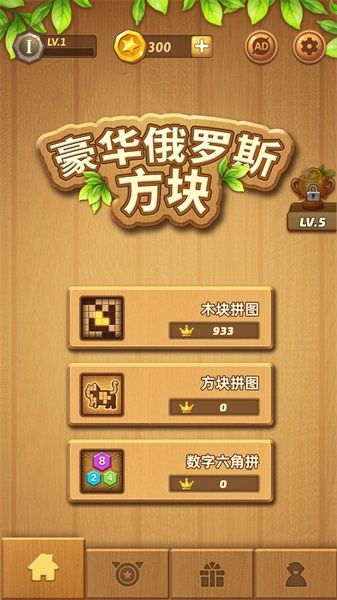 豪华俄罗斯方块安卓版图1