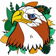 数字填色秘密花园游戏