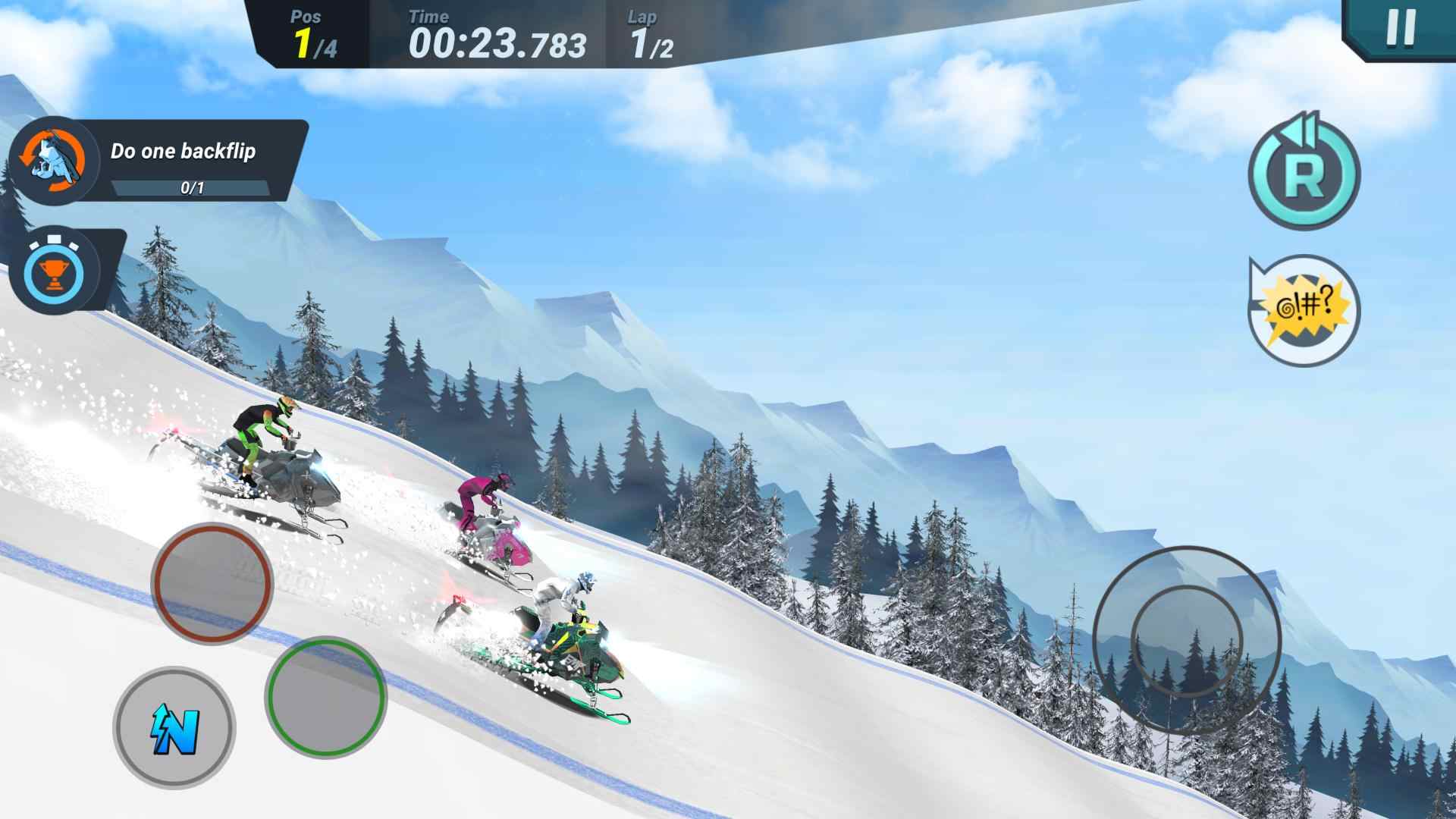 疯狂特技滑雪图3