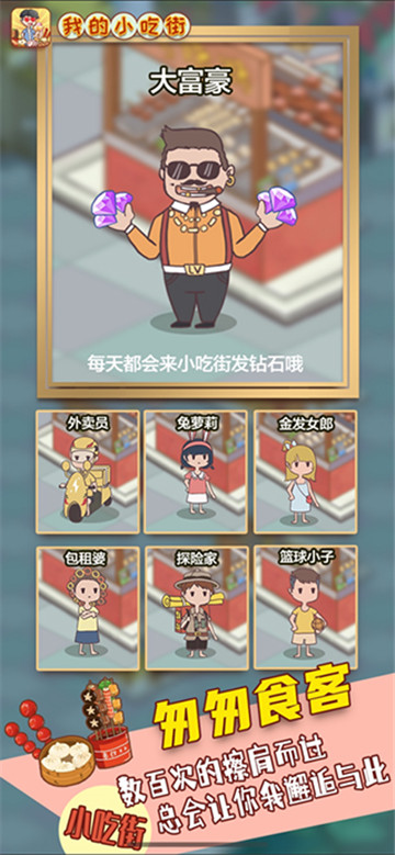 我的小吃街赚钱版(4)