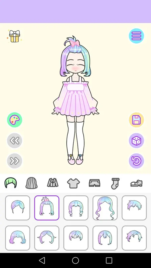 粉彩女孩正版
