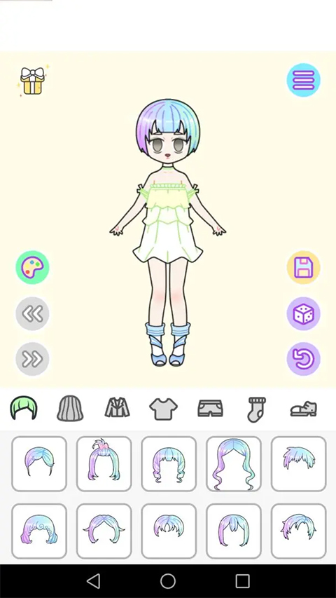 粉彩女孩正版