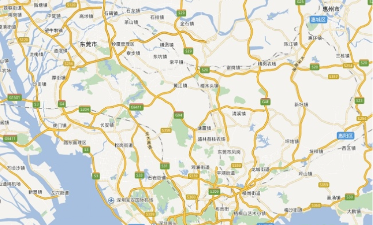 深圳市地图全图(2)