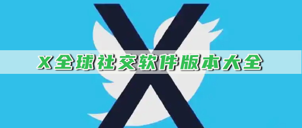 X全球社交软件版本大全