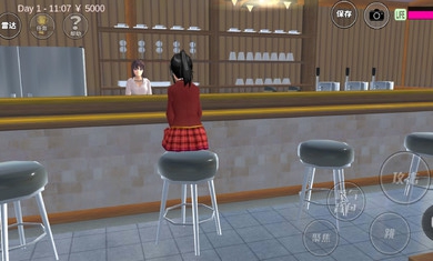 樱花校园模拟器1.039.90高马尾版图2