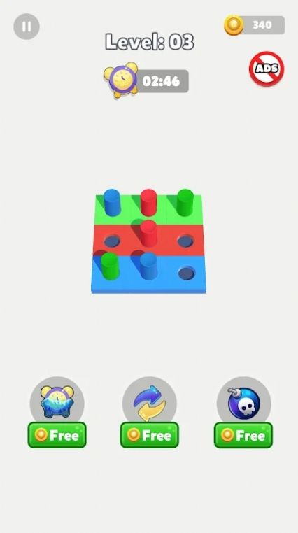 果冻排序3D拼图颜色(2)
