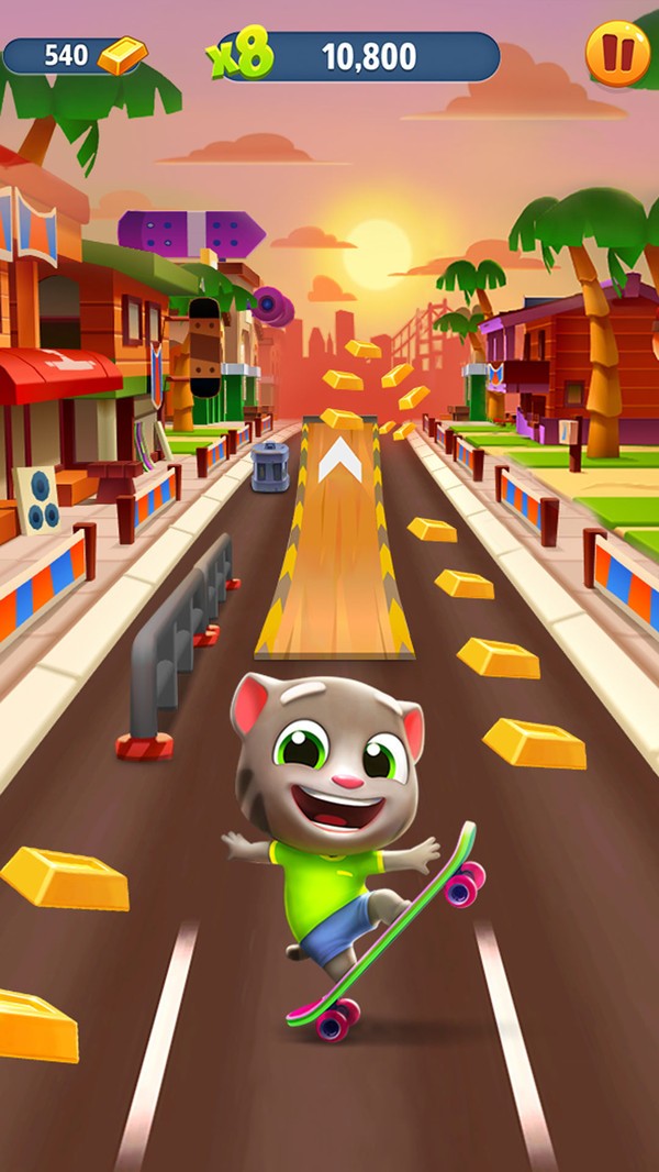 汤姆猫跑酷游戏图1