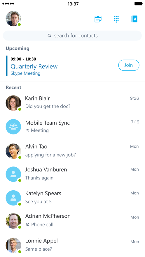 skype聊天软件正版图2