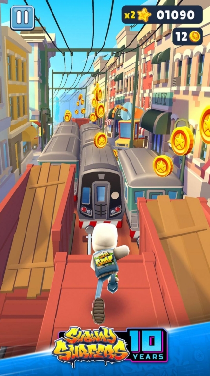 SUBWAYSURFERS全人物解锁截图3