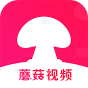 蘑菇视频红色logo