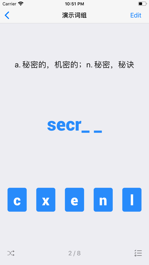 List生词本(2)