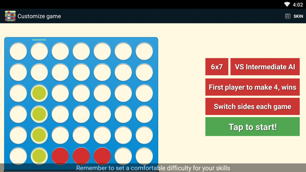 四子棋游戏(2)