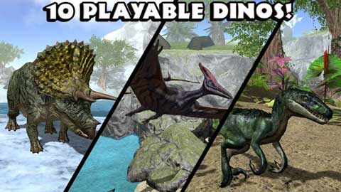 终极恐龙模拟器游戏(DinosaurSim)图1