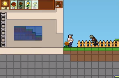 植物大战僵尸横版图1