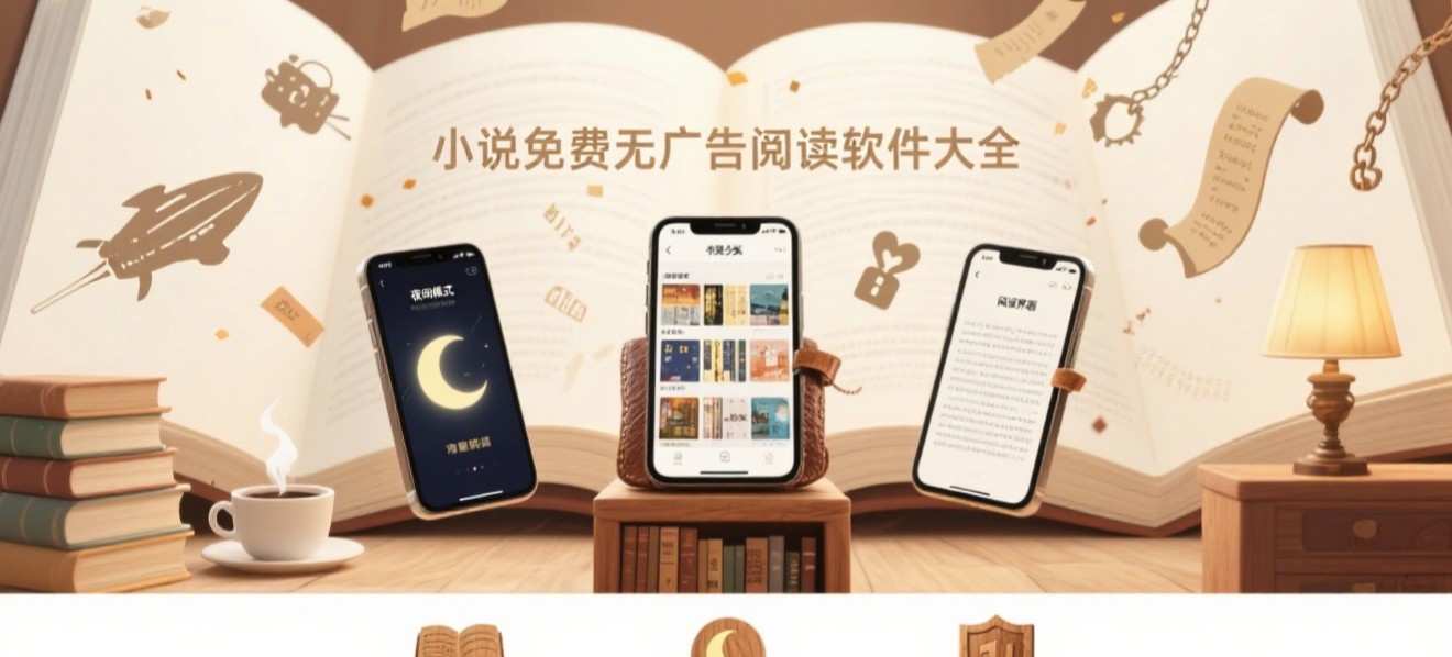 小说免费无广告阅读软件大全