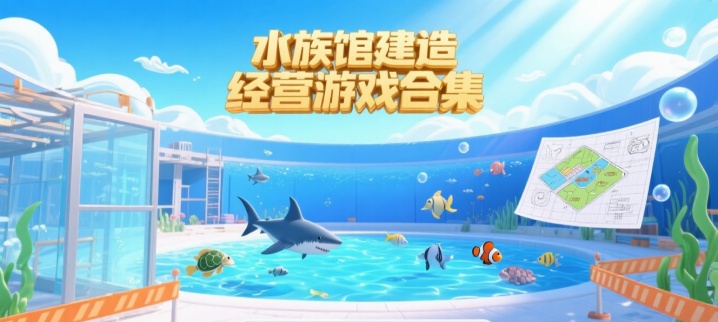 水族馆建造经营游戏合集