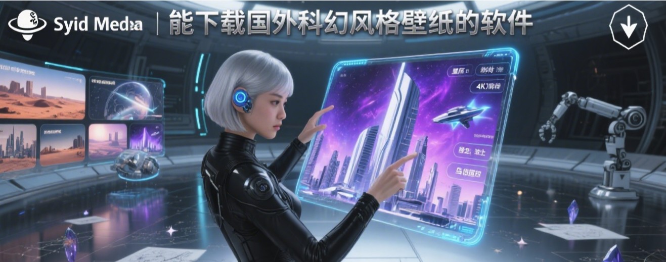 能下载国外科幻风格壁纸的软件