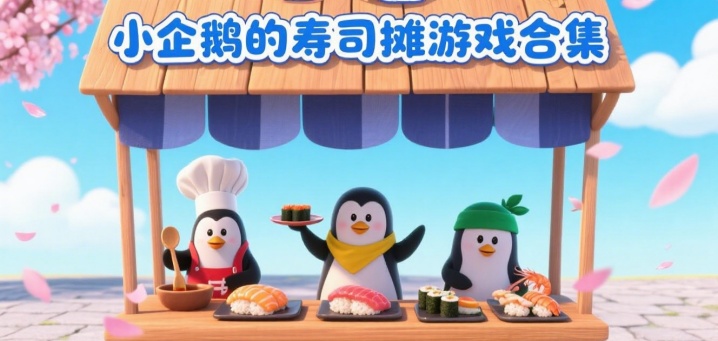 小企鹅的寿司摊游戏合集