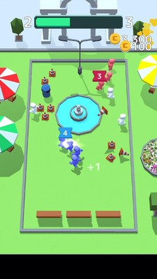 人群冲突3D图1