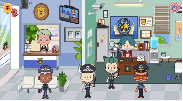 迷你校园警察模拟器图1