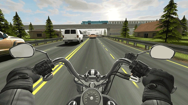 Traffic Rider摩托游戏正版图1