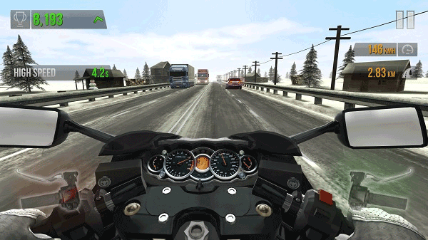 Traffic Rider摩托游戏正版图3